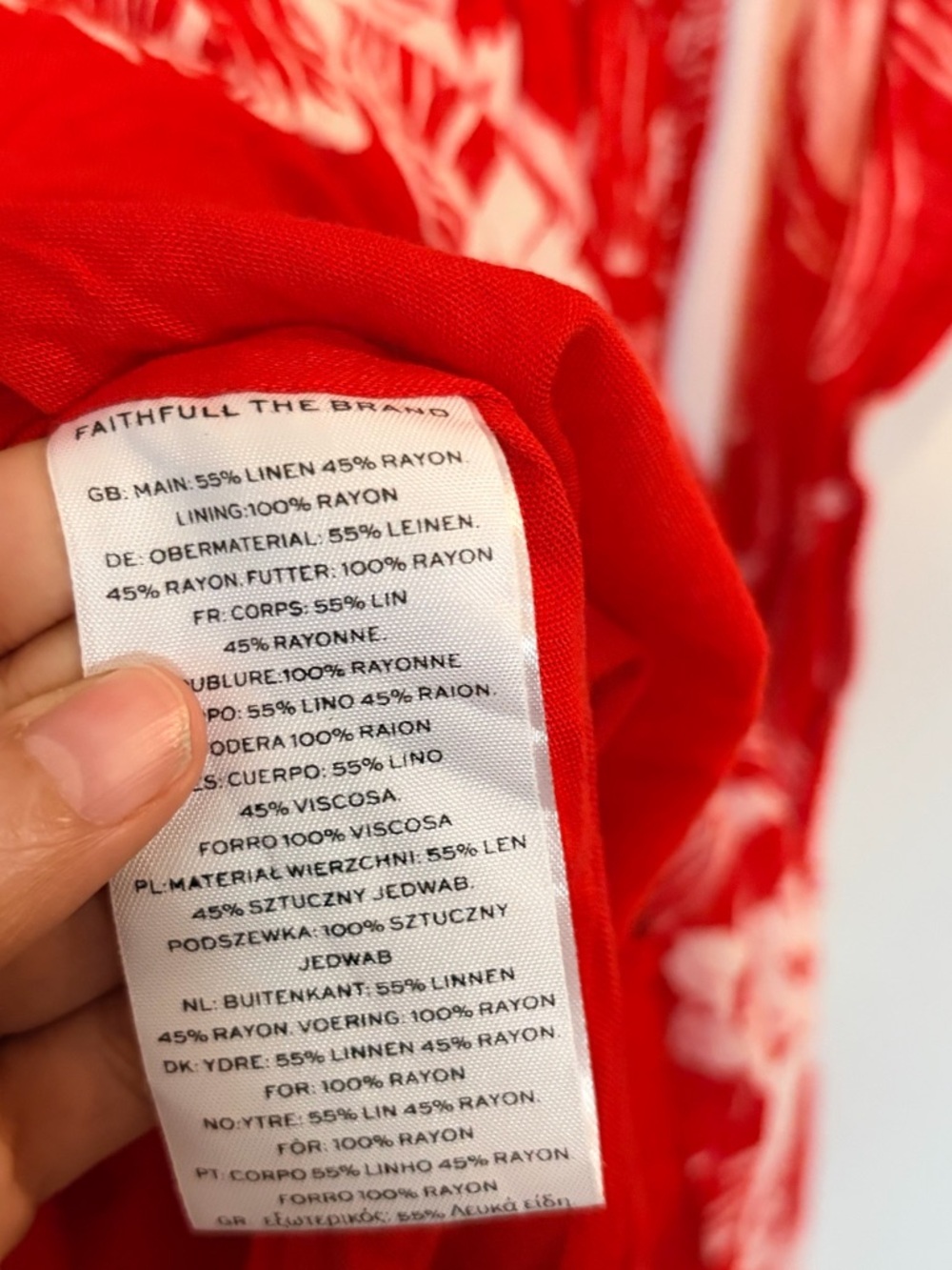 Faithfull the brand Linen Maivi dress - XS - Picture 16 of 16